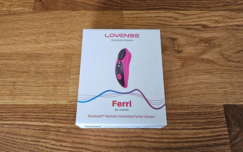 Verpackung des Lovense Ferri