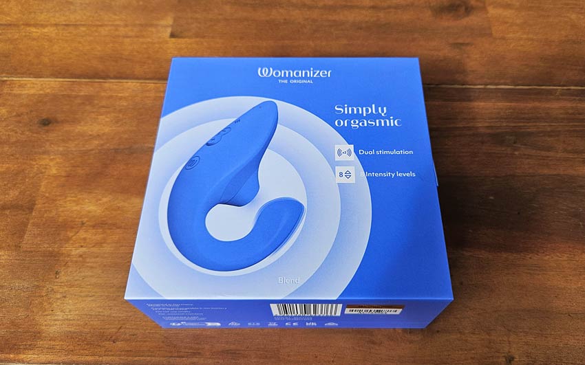 Geschlossene Verpackung des Womanizer Blend