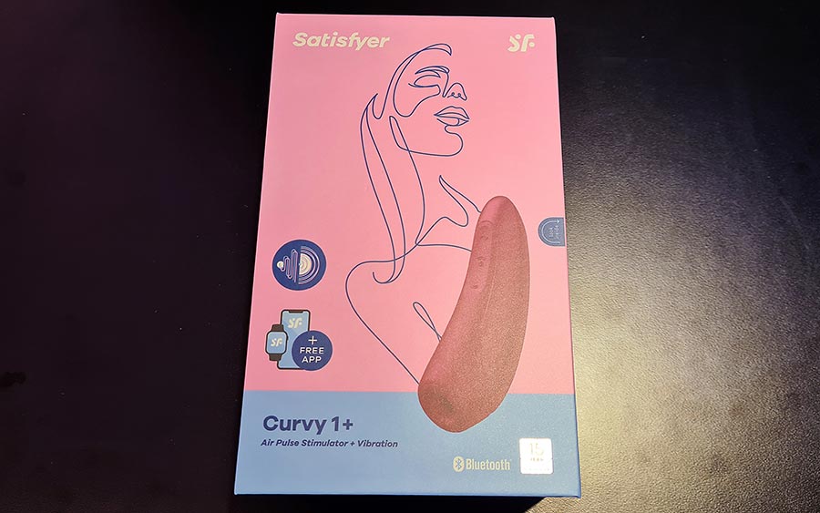 Packaging of the Satisfyer Curvy 1+