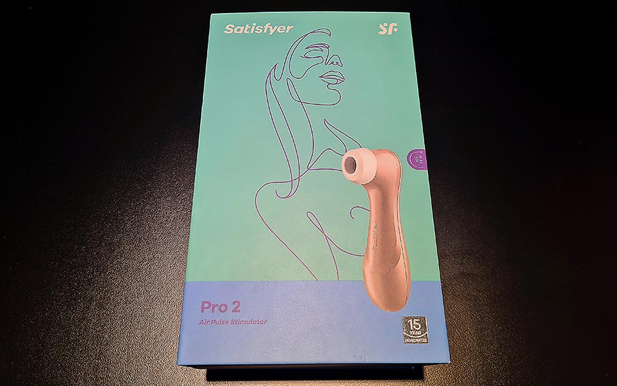 Packaging of the Satisfyer Pro 2 Generation 2