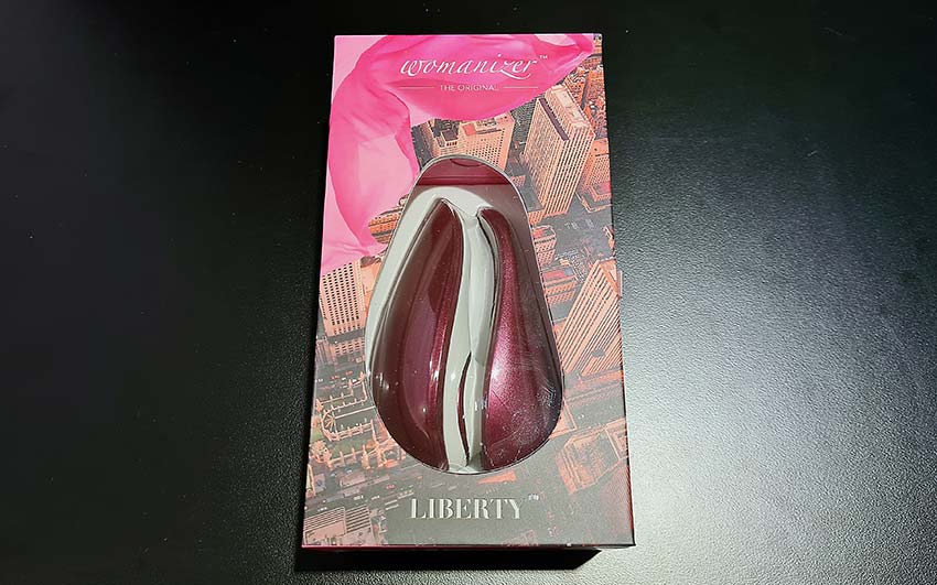 Packaging of the Womanizer Liberty