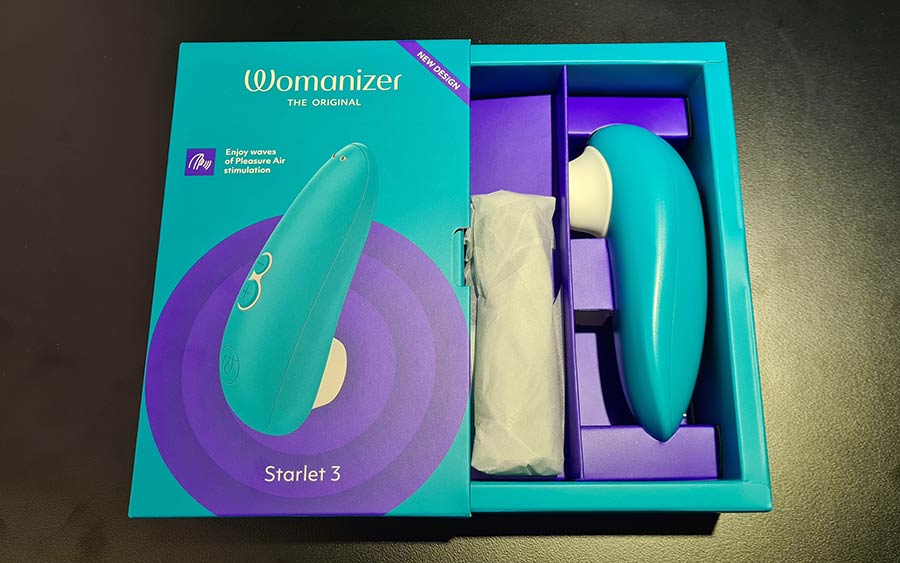 Packaging of the Womanizer Starlet 3